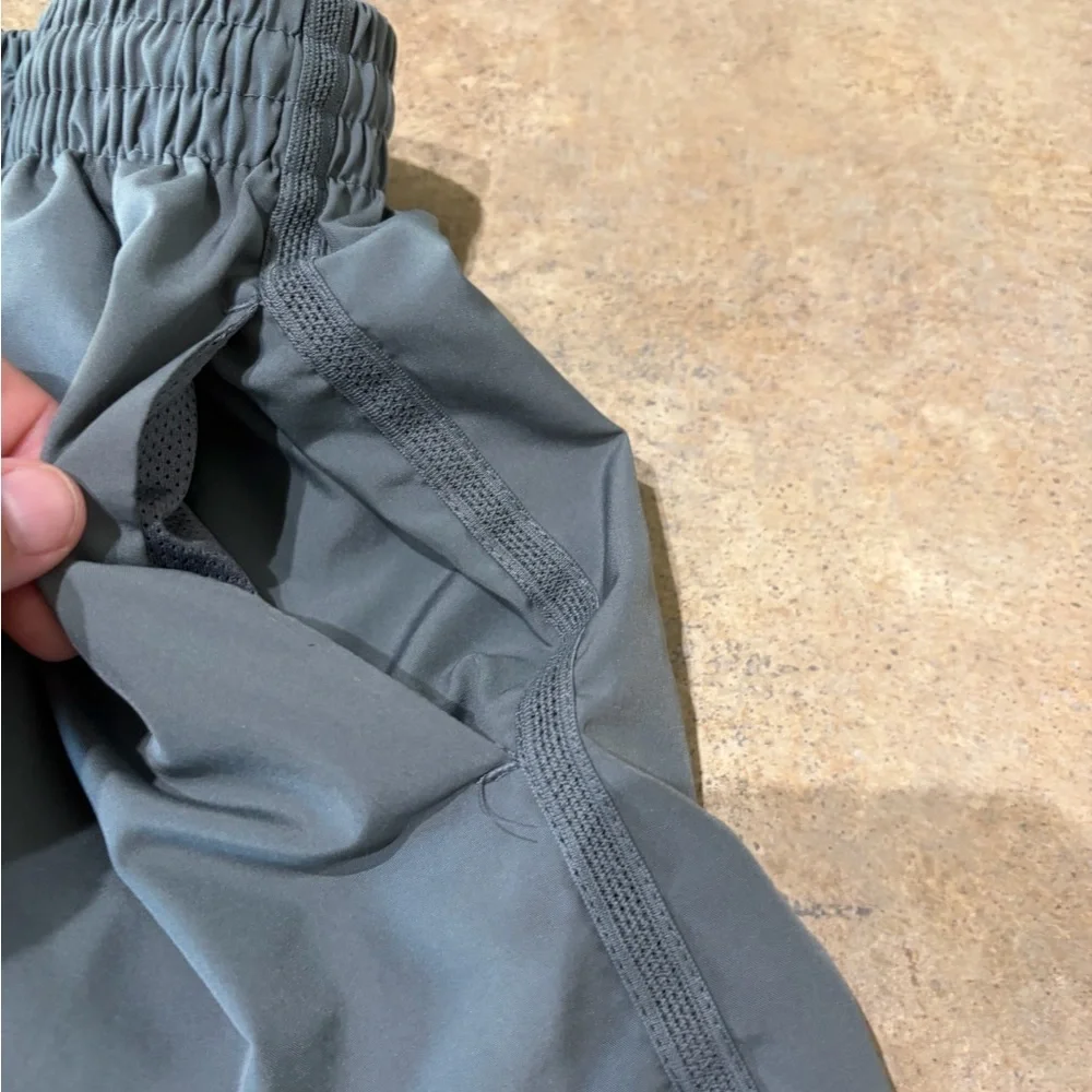 Boys Gray Nike shorts